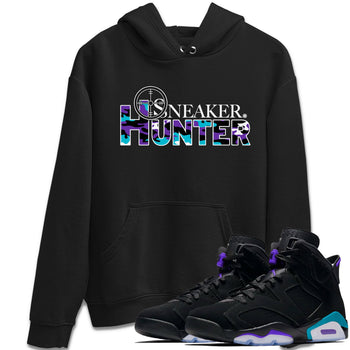 6s Aqua shirt to match jordans Sneaker Hunter sneaker tees Air Jordan 6 Aqua SNRT Sneaker Release Tees Unisex Black 1 T-Shirt