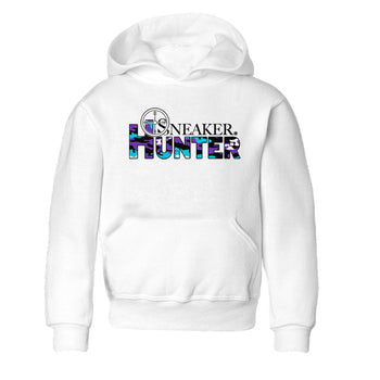 6s Aqua shirt to match jordans Sneaker Hunter sneaker tees Air Jordan 6 Aqua SNRT Sneaker Release Tees Baby Toddler White 2 T-Shirt