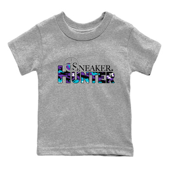 6s Aqua shirt to match jordans Sneaker Hunter sneaker tees Air Jordan 6 Aqua SNRT Sneaker Release Tees Baby Toddler Heather Grey 2 T-Shirt