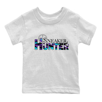 6s Aqua shirt to match jordans Sneaker Hunter sneaker tees Air Jordan 6 Aqua SNRT Sneaker Release Tees Baby Toddler White 2 T-Shirt