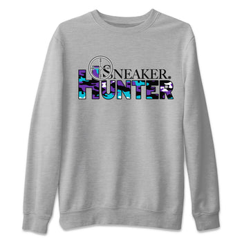 6s Aqua shirt to match jordans Sneaker Hunter sneaker tees Air Jordan 6 Aqua SNRT Sneaker Release Tees Unisex Heather Grey 2 T-Shirt