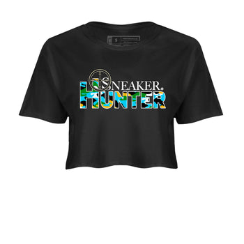 Dunk Chunky Dunky shirt to match jordans Sneaker Hunter sneaker tees Dunk Low Ben & Jerry's Chunky Dunky SNRT Sneaker Release Tees Black 2 Crop T-Shirt