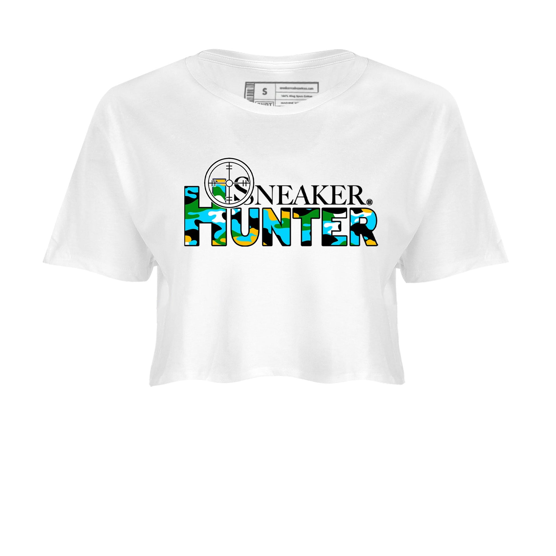 Dunk Chunky Dunky shirt to match jordans Sneaker Hunter sneaker tees Dunk Low Ben & Jerry's Chunky Dunky SNRT Sneaker Release Tees White 2 Crop T-Shirt