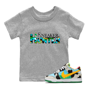Dunk Chunky Dunky shirt to match jordans Sneaker Hunter sneaker tees Dunk Low Ben & Jerry's Chunky Dunky SNRT Sneaker Release Tees Baby Toddler Heather Grey 1 T-Shirt