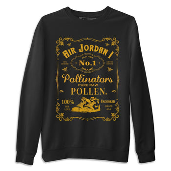 Jordan 1 Pollen Sneaker Match Tees Sneaker Label Sneaker Tees Jordan 1 Pollen Sneaker Release Tees Unisex Shirts