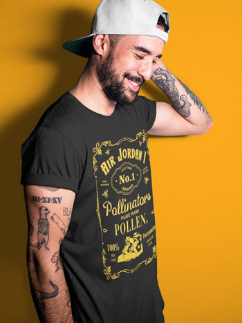 Jordan 1 Pollen Sneaker Match Tees Sneaker Label Sneaker Tees Jordan 1 Pollen Sneaker Release Tees Unisex Shirts