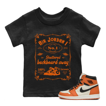 Jordan 1 Shattered Backboard Away Sneaker Match Tees Sneaker Label Sneaker Tees Jordan 1 Shattered Backboard Away Sneaker Release Tees Kids Shirts