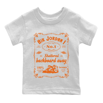 Jordan 1 Shattered Backboard Away Sneaker Match Tees Sneaker Label Sneaker Tees Jordan 1 Shattered Backboard Away Sneaker Release Tees Kids Shirts
