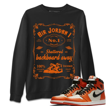 Jordan 1 Shattered Backboard Away Sneaker Match Tees Sneaker Label Sneaker Tees Jordan 1 Shattered Backboard Away Sneaker Release Tees Unisex Shirts