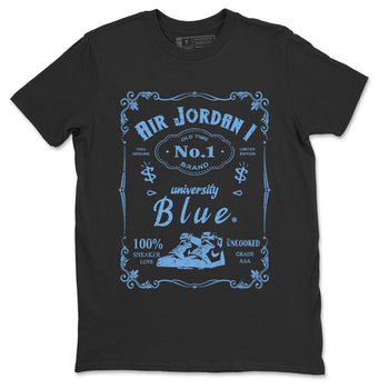 Air Jordan 1 Retro High OG UNC Toe Shirt to match Jordans Sneaker Label Sneaker Tees Air Jordan 1 High OG UNC Toe SNRT Sneaker Release Tees Crew Neck T-Shirts Black 2