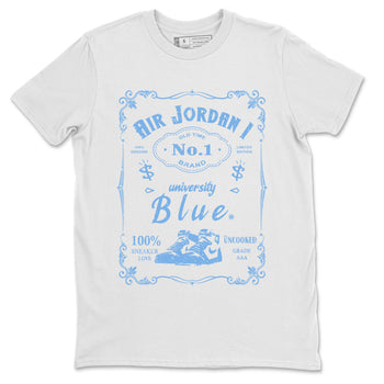 Air Jordan 1 Retro High OG UNC Toe Shirt to match Jordans Sneaker Label Sneaker Tees Air Jordan 1 High OG UNC Toe SNRT Sneaker Release Tees Crew Neck T-Shirts White 2