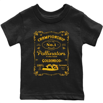 Dunk Championship Goldenrod Sneaker Match Tees Sneaker Label Sneaker Tees Dunk Championship Goldenrod Sneaker Release Tees Kids Shirts