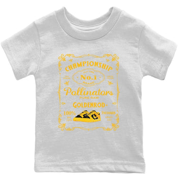 Dunk Championship Goldenrod Sneaker Match Tees Sneaker Label Sneaker Tees Dunk Championship Goldenrod Sneaker Release Tees Kids Shirts