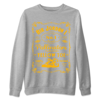Jordan 1 Yellow Toe Sneaker Match Tees Sneaker Label Sneaker Tees Jordan 1 Yellow Toe Sneaker Release Tees Unisex Shirts