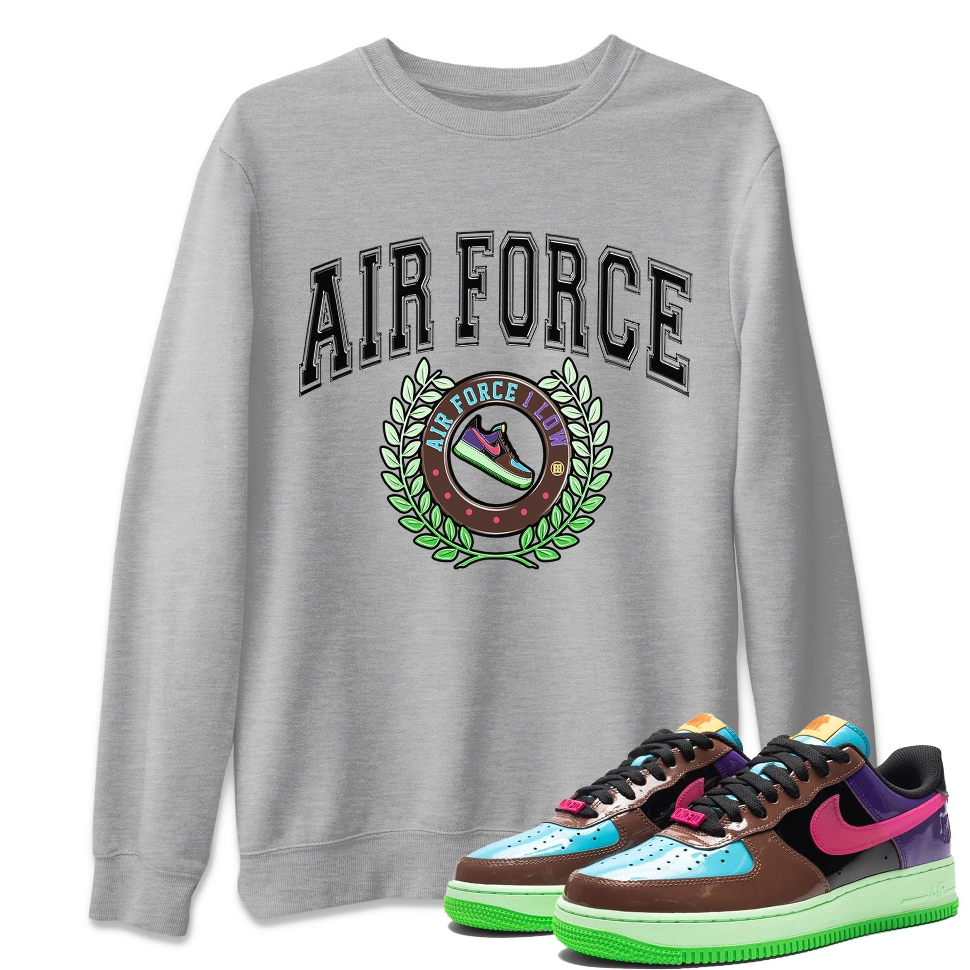 Air Force 1 Undefeated Fauna Brown Sneaker Match Tees Sneaker Letter Sneaker Tees Air Force 1 Undefeated Fauna Brown Sneaker Release Tees Unisex Shirts