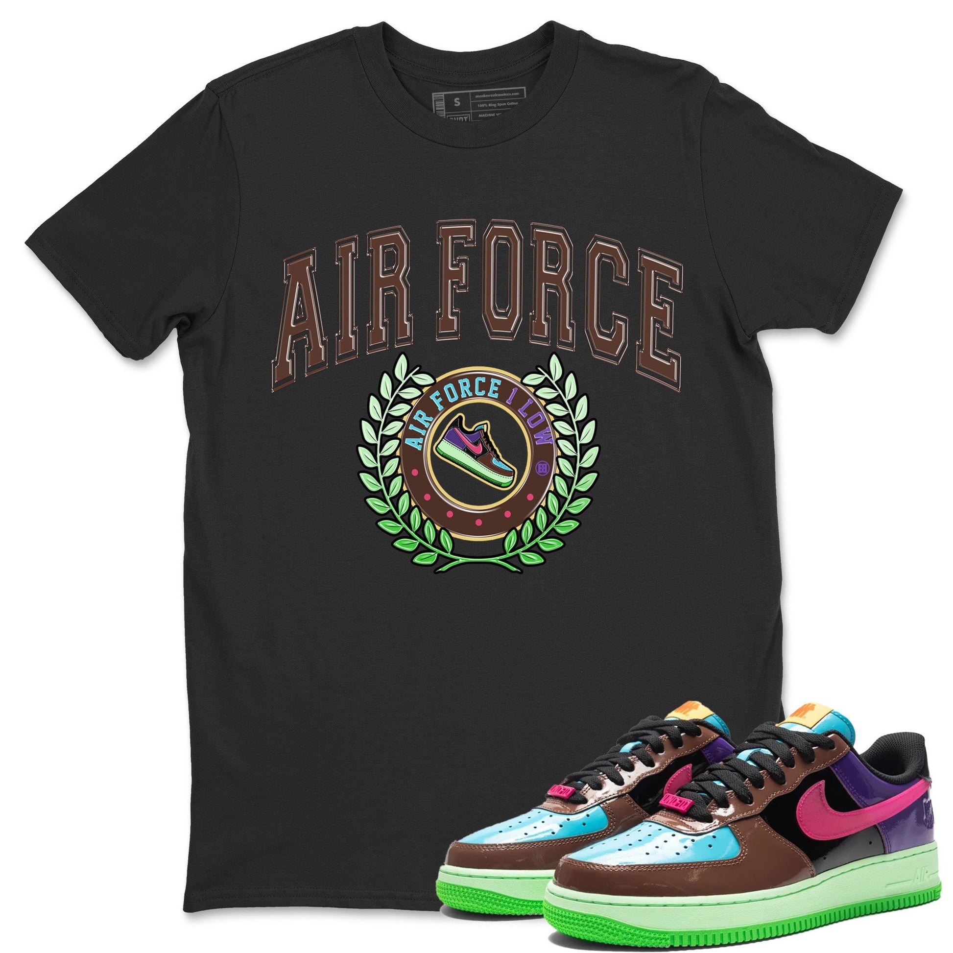 Air Force 1 Undefeated Fauna Brown Sneaker Match Tees Sneaker Letter Sneaker Tees Air Force 1 Undefeated Fauna Brown Sneaker Release Tees Unisex Shirts