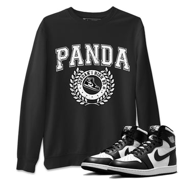 Jordan 1 Black White Sneaker Match Tees Sneaker Letter Sneaker Tees Jordan 1 Black White Sneaker Release Tees Unisex Shirts