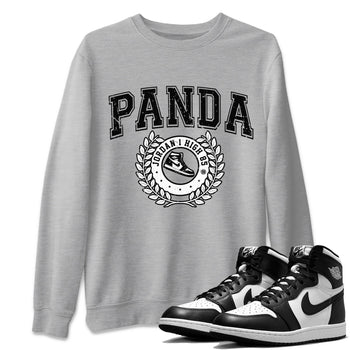 Jordan 1 Black White Sneaker Match Tees Sneaker Letter Sneaker Tees Jordan 1 Black White Sneaker Release Tees Unisex Shirts