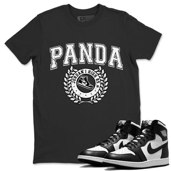 Jordan 1 Black White Sneaker Match Tees Sneaker Letter Sneaker Tees Jordan 1 Black White Sneaker Release Tees Unisex Shirts
