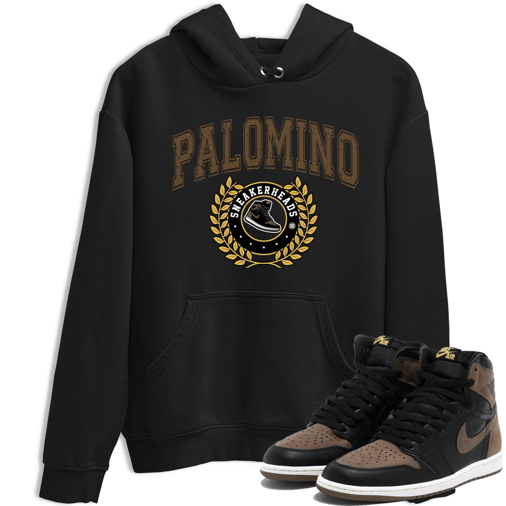 Air Jordan 1 Palomino shirt to match jordans Sneaker Letter sneaker tees Crew Neck Jordan 1 Retro High OG Palomino SNRT Sneaker Release Tees Unisex Casual Shirts Black 1 T-Shirt