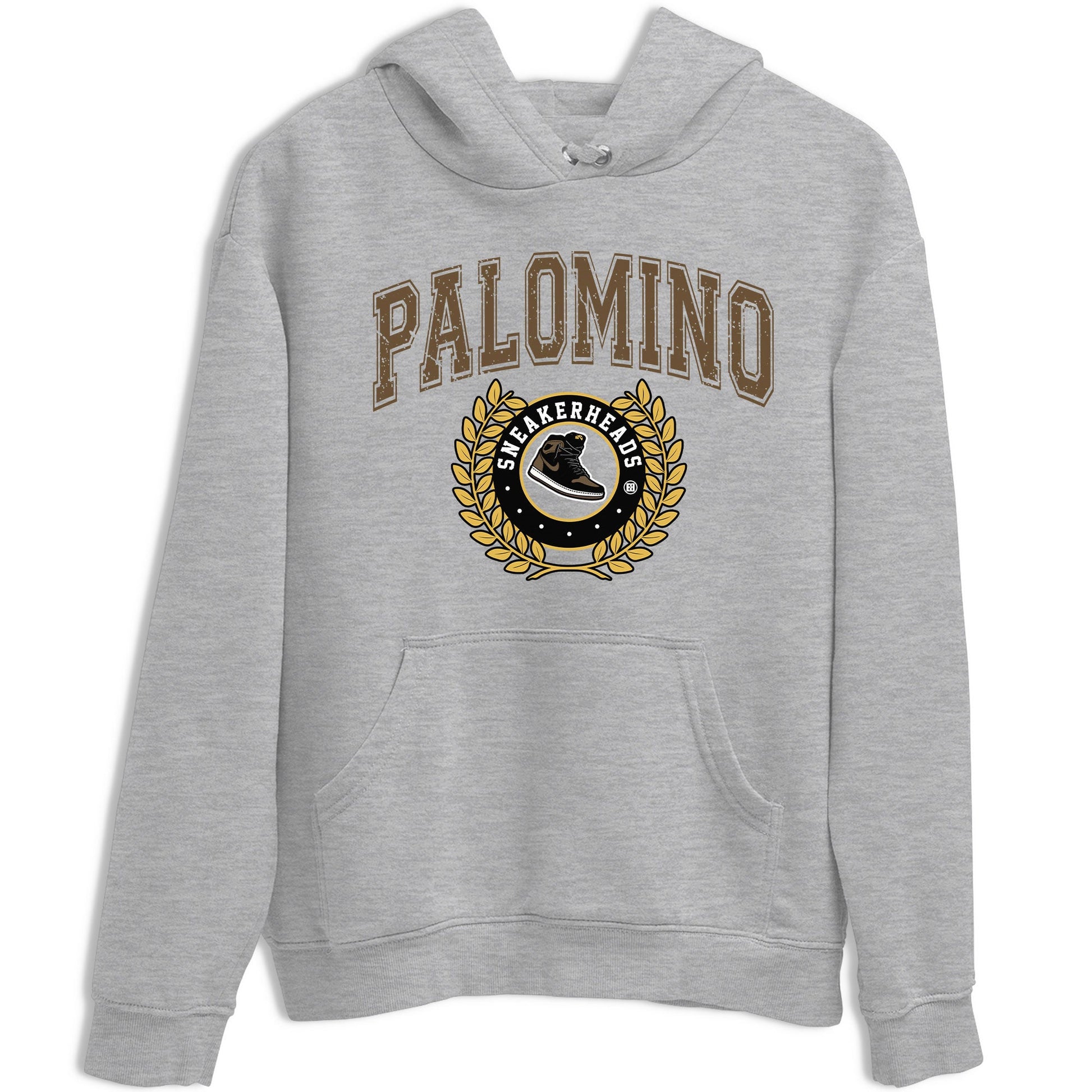 Air Jordan 1 Palomino shirt to match jordans Sneaker Letter sneaker tees Crew Neck Jordan 1 Retro High OG Palomino SNRT Sneaker Release Tees Unisex Casual Shirts Heather Grey 2 T-Shirt