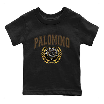 Air Jordan 1 Palomino shirt to match jordans Sneaker Letter sneaker tees Crew Neck Jordan 1 Retro High OG Palomino SNRT Sneaker Release Tees Baby Toddler Black 2 T-Shirt