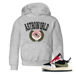 Jordan 1 Travis Scott Olive Sneaker Match Tees Sneaker Letter Sneaker Tees Jordan 1 Travis Scott Olive Sneaker Release Tees Kids Shirts