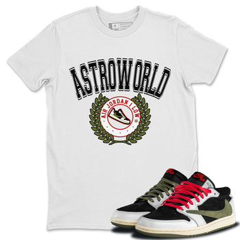Jordan 1 Travis Scott Olive Sneaker Match Tees Sneaker Letter Sneaker Tees Jordan 1 Travis Scott Olive Sneaker Release Tees Unisex Shirts