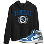 Jordan 1 True Blue Sneaker Match Tees Sneaker Letter Sneaker Tees Jordan 1 True Blue Sneaker Release Tees Unisex Shirts