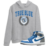 Jordan 1 True Blue Sneaker Match Tees Sneaker Letter Sneaker Tees Jordan 1 True Blue Sneaker Release Tees Unisex Shirts