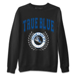 Jordan 1 True Blue Sneaker Match Tees Sneaker Letter Sneaker Tees Jordan 1 True Blue Sneaker Release Tees Unisex Shirts