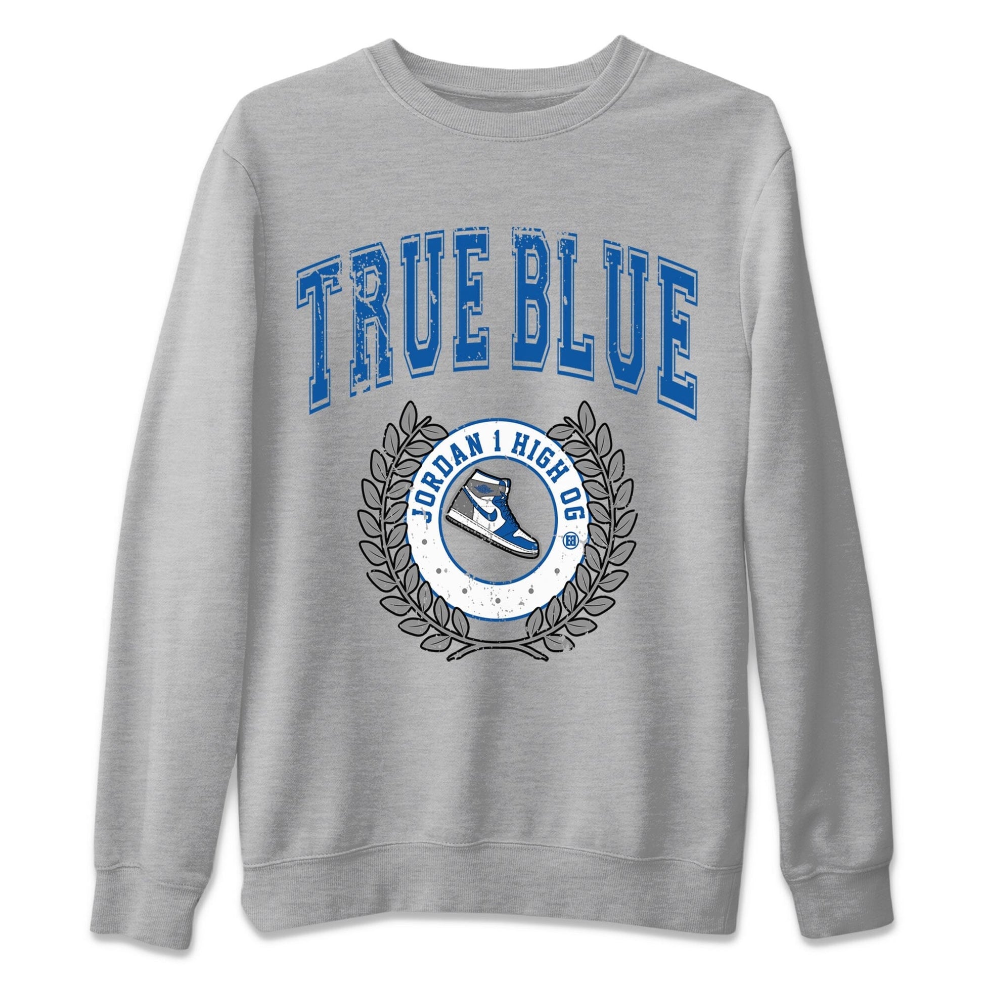 Jordan 1 True Blue Sneaker Match Tees Sneaker Letter Sneaker Tees Jordan 1 True Blue Sneaker Release Tees Unisex Shirts