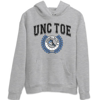 Air Jordan 1 Retro High OG UNC Toe shirt to match jordans Sneaker Letter sneaker tees UNC Toe 1s SNRT Sneaker Release Tees Unisex Heather Grey 2 T-Shirt