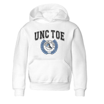 Air Jordan 1 Retro High OG UNC Toe shirt to match jordans Sneaker Letter sneaker tees UNC Toe 1s SNRT Sneaker Release Tees Baby Toddler White 2 T-Shirt