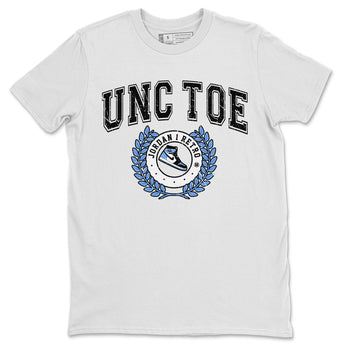 Air Jordan 1 Retro High OG UNC Toe shirt to match jordans Sneaker Letter sneaker tees UNC Toe 1s SNRT Sneaker Release Tees Unisex White 2 T-Shirt