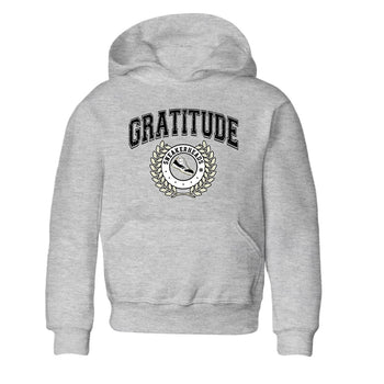 Air Jordan 11 Retro Gratitude shirt to match jordans Sneaker Letter sneaker match tees Air Jordan 11 Gratitude SNRT Sneaker Release Tees Baby Toddler Heather Grey 2 T-Shirt