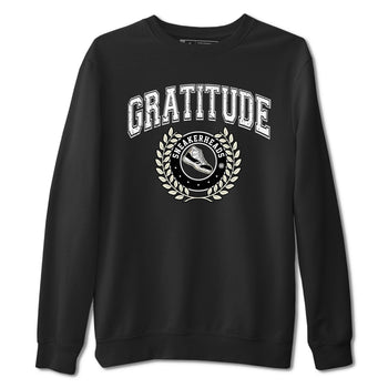 Air Jordan 11 Retro Gratitude shirt to match jordans Sneaker Letter sneaker match tees Air Jordan 11 Gratitude SNRT Sneaker Release Tees Unisex Black 2 T-Shirt