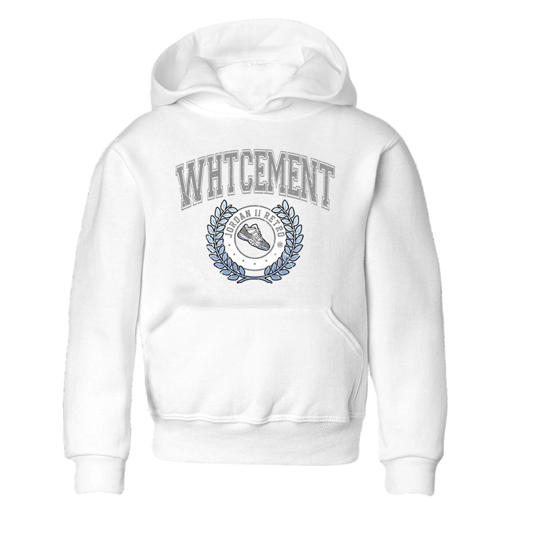 Air Jordan 11 White Cement Sneaker Match Tees Sneaker Letter Sneaker Tees Air Jordan 11 Cement Grey Sneaker Release Tees Kids Shirts White 2