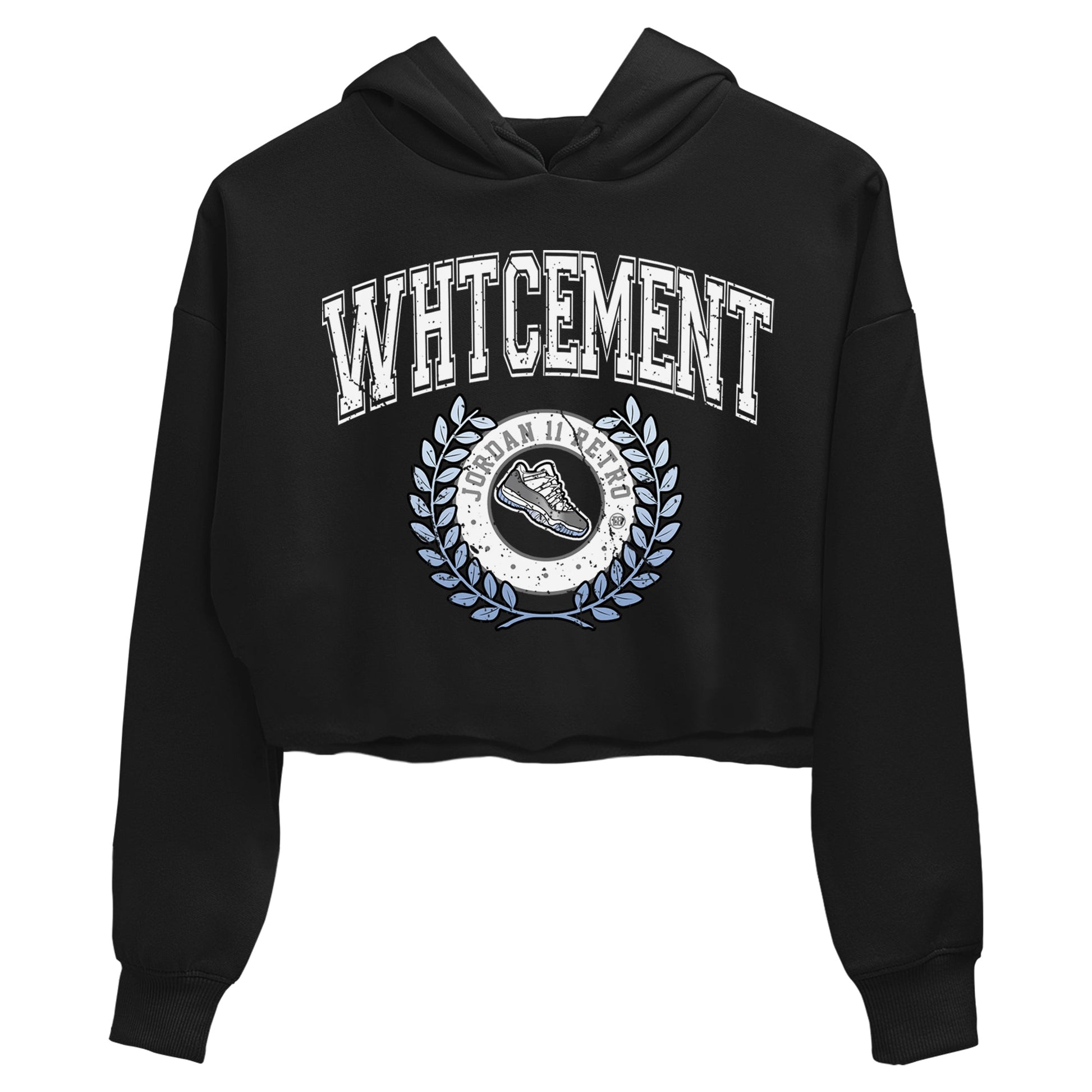 Air Jordan 11 White Cement Sneaker Match Tees Sneaker Letter Sneaker Tees Air Jordan 11 Cement Grey Sneaker Release Tees Women's Shirts Black 2