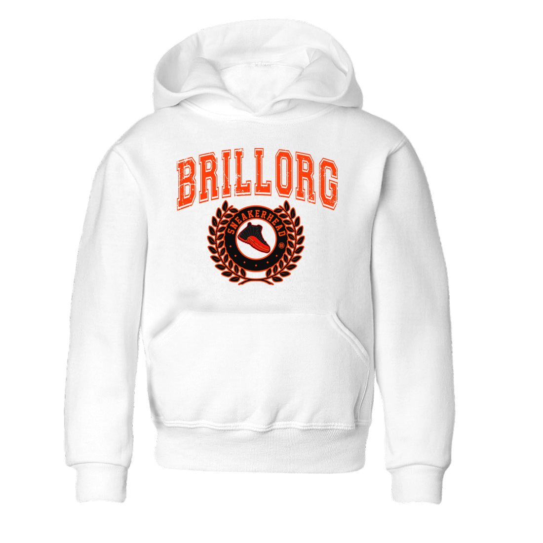 Air Jordan 12 Brilliant Orange Sneaker Match Tees Sneaker Letter Sneaker Tees Air Jordan 12 Orange Sneaker Release Tees Kids Shirts White 2