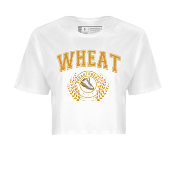 Jordan Retro 13 Wheat Sneaker Matching Tee Sneaker Letter Sneaker Tees Air Jordan 13 Wheat Sneaker Release Tees Women's Shirts White 2