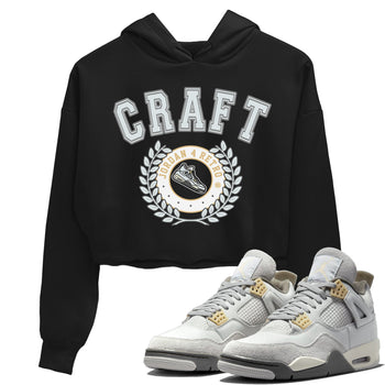 Jordan 4 Craft Sneaker Match Tees Sneaker Letter Sneaker Tees Jordan 4 Craft Sneaker Release Tees Women's Shirts