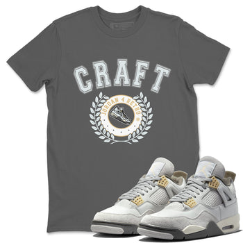 Jordan 4 Craft Sneaker Match Tees Sneaker Letter Sneaker Tees Jordan 4 Craft Sneaker Release Tees Unisex Shirts