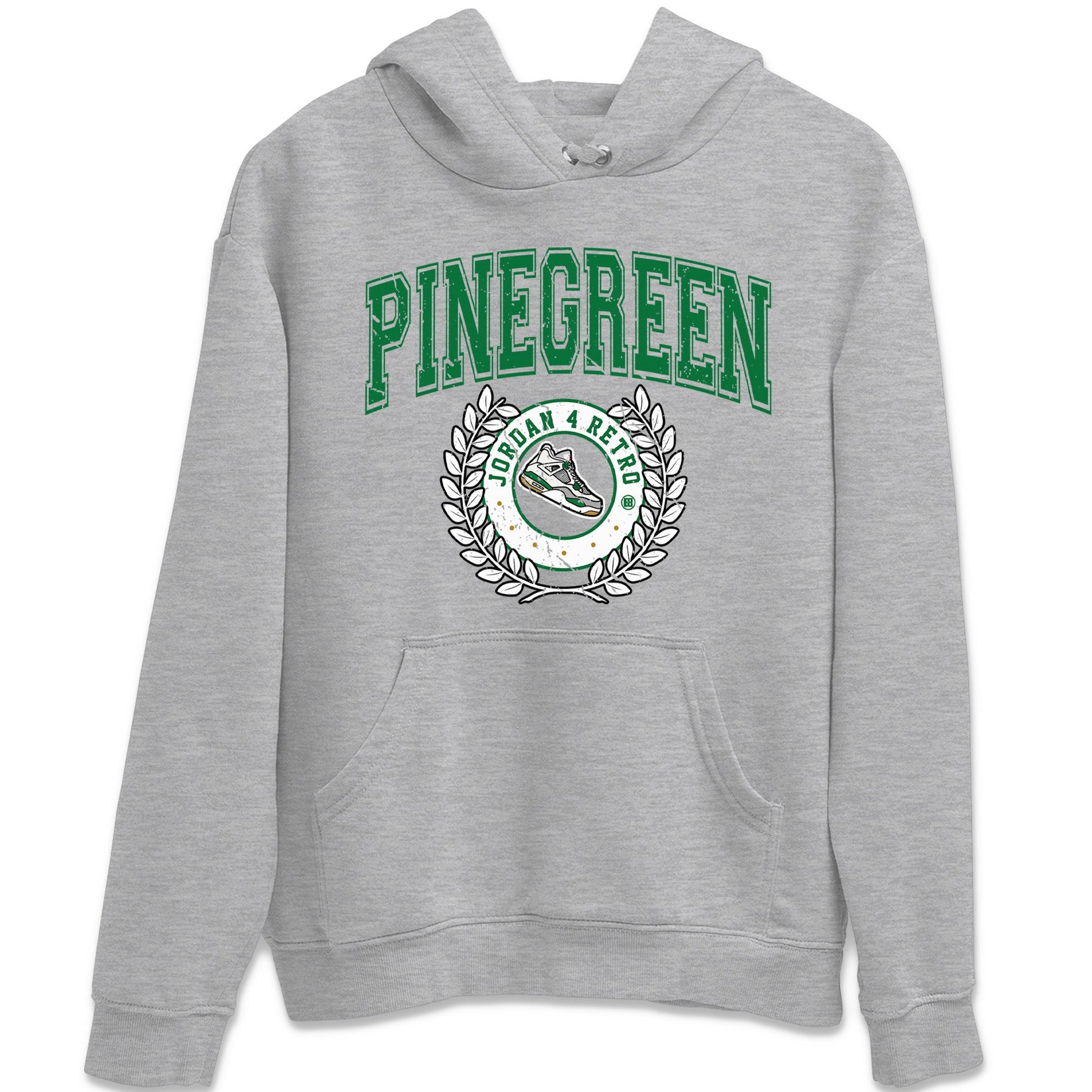 Air Jordan 4 Pine Green Sneaker Match Tees Sneaker Letter Sneaker Tees Nike SB Air Jordan 4 Pine Green Sneaker Release Tees Unisex Shirts Heather Grey 2