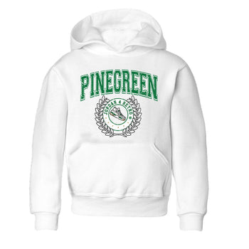 Jordan 4 Pine Green SB Sneaker Match Tees Sneaker Letter Sneaker Tees Nike SB Air Jordan 4 Pine Green Sneaker Tees Sneaker Release Shirts Kids Shirts White 2