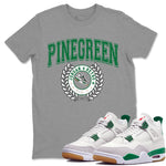 Air Jordan 4 Pine Green Sneaker Letter Crew Neck Sneaker Tees Nike SB Air Jordan 4 Pine Green Sneaker T-Shirts Size Chart