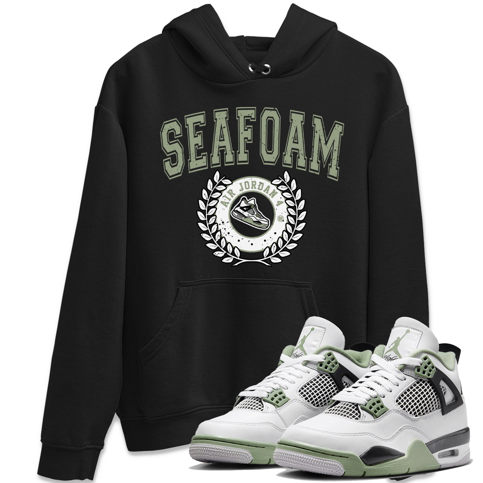 Jordan 4 Seafoam Sneaker Match Tees Sneaker Letter Sneaker Tees Jordan 4 Seafoam Sneaker Release Tees Unisex Shirts