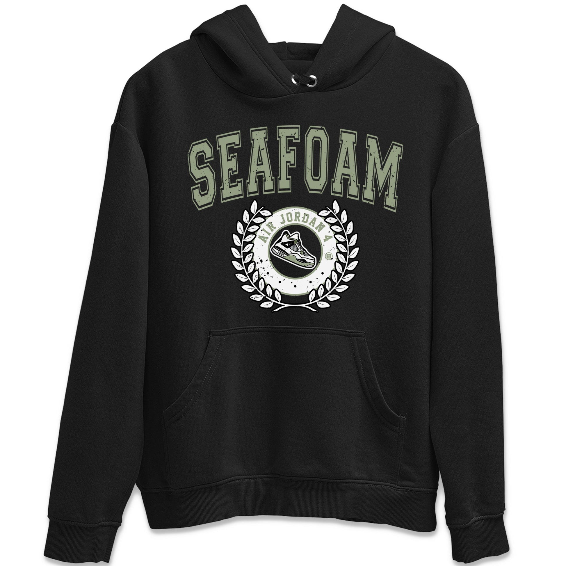 Jordan 4 Seafoam Sneaker Match Tees Sneaker Letter Sneaker Tees Jordan 4 Seafoam Sneaker Release Tees Unisex Shirts