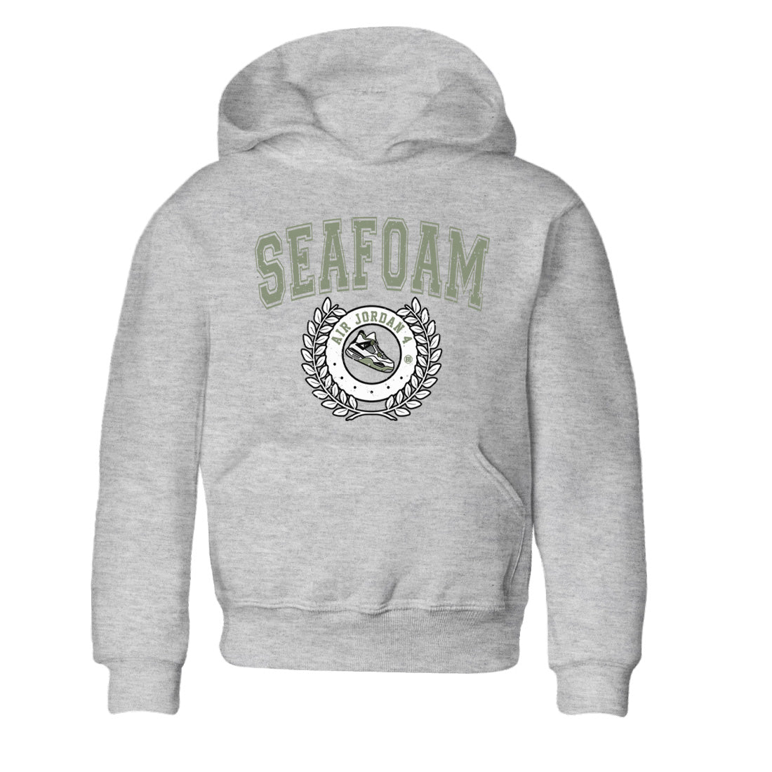 Jordan 4 Seafoam Sneaker Match Tees Sneaker Letter Sneaker Tees Jordan 4 Seafoam Sneaker Release Tees Kids Shirts