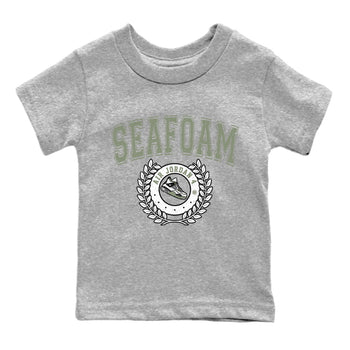Jordan 4 Seafoam Sneaker Match Tees Sneaker Letter Sneaker Tees Jordan 4 Seafoam Sneaker Release Tees Kids Shirts